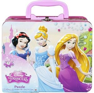 NEW Disney's Princess Lunch Box with Puzzle
